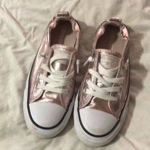 Size 5 Rose Gold converse
